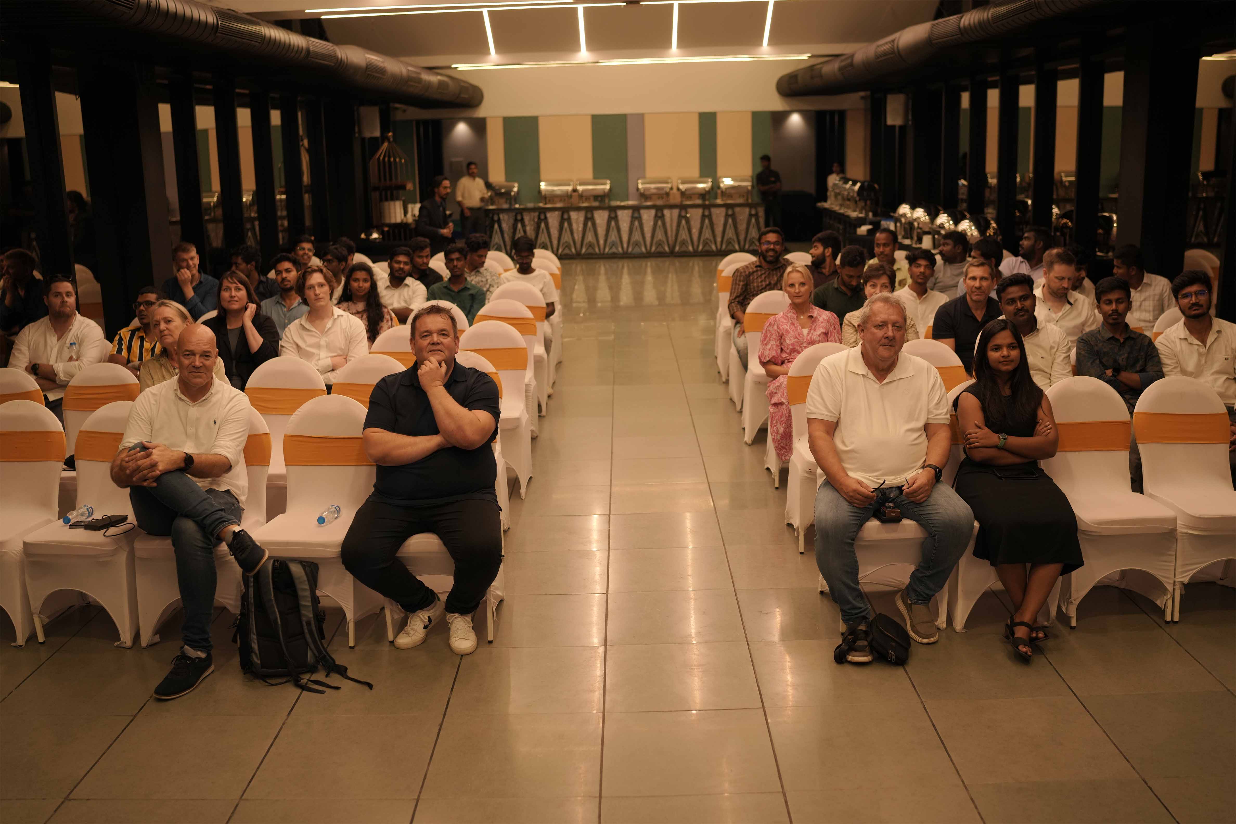 Zerp Labs colleagues gathered for an internal company event